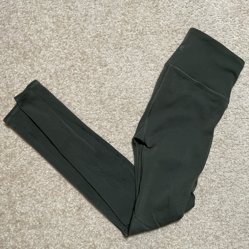 Green lululemon leggings